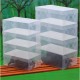 10X Caja De Almacenamiento De Plastico Transparente - Envío Gratuito