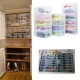 10X Caja De Almacenamiento De Plastico Transparente - Envío Gratuito