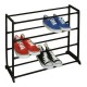 RACK PARA ZAPATOS 3 NIVELES ( 12 PARES ) - Envío Gratuito