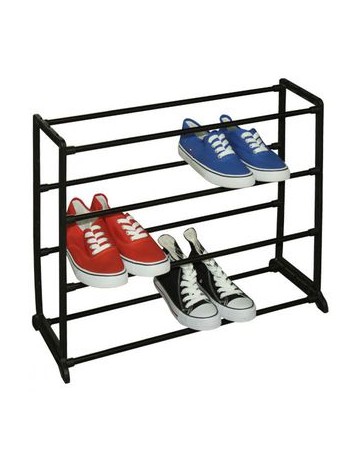 RACK PARA ZAPATOS 3 NIVELES ( 12 PARES ) - Envío Gratuito