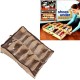 Organizador De Zapato De 12 Celdas Bajo La Cama Caja De Almacenamiento Plegable Pixnor - Marrón - Envío Gratuito