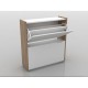 Zapatera Harmony Nogal 2 Puerta-Blanco - Envío Gratuito