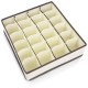 Louiwill Caja De Almacenamiento De Cajón Divisores Organizadores De Ropa Interior Sujetador Calcetines (Beige, Juego De 4) - Env