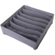 MagiDeal 3pcs Organizador Caja Carbón Bambú Plegable De Ropa Interior Calcetines Corbata - Envío Gratuito