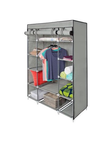 Organizador Ropa Mueble Grande Guardar Armario Ropero Ropa Portátil Rack De Almacenamiento - Envío Gratuito