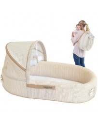 Cuna cama de viaje para bebe portatil, plegable en mochila LulyBoo - Envío Gratuito