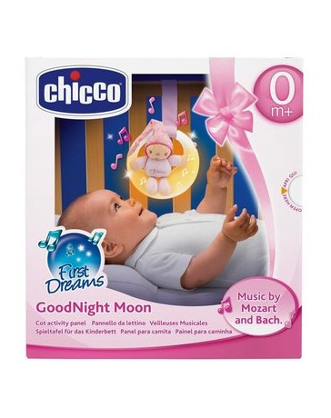 Panel Para Cama Luna Chicco -Rosa - Envío Gratuito