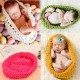 Photography Prop Costume Hand-made Knit Crochet Infant Baby Sleeping Bag - Envío Gratuito