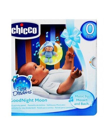 Panel Para Cama Luna Chicco -Azul - Envío Gratuito