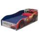 Cama Cuna De Madera Carro Rayo Mcqueen Delta Cars - Envío Gratuito