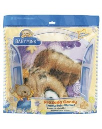 Frazada Candy Bosque Baby Mink-Cafe - Envío Gratuito