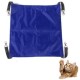 Generic Hamaca Cuna Colgar Cama Jaula Mantas Cómodo Para Gato Gatito Kitty Animal - Azul S - Envío Gratuito