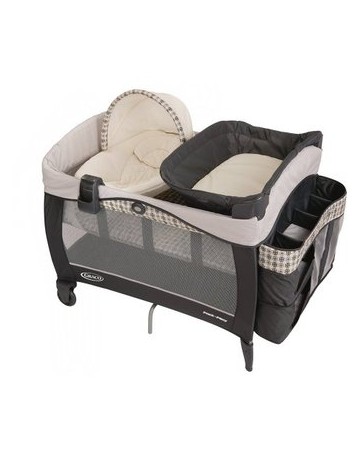 Cuna Graco Baby Elite Napper-Café - Envío Gratuito