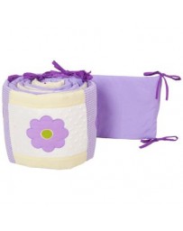 Pam grace creaciones parachoques cuna mariposa lavanda - Envío Gratuito