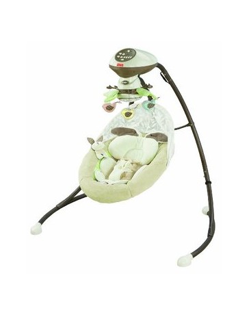 Fisher-Price Snugabunny cuna, n Swing (con tecnología inteligente Swing) - Envío Gratuito