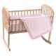 American Baby Compañía Celestial Soft Dot Minky 3-piezas Cuna Set Pink - Envío Gratuito