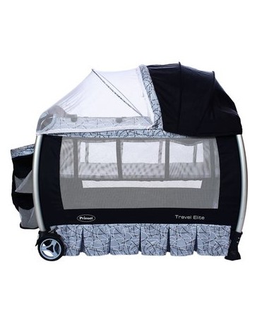 Corral Cuna Para Bebe Comodo Travel Elite Prinsel 6016 Azul - Envío Gratuito