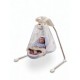 Cuna Columpio con Luz de Estrellas Fisher Price K7924-Blanco - Envío Gratuito