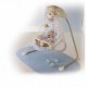 Cuna Columpio con Luz de Estrellas Fisher Price K7924-Blanco - Envío Gratuito