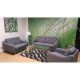 Love Seat Tommy Terna Gris Oxford - Envío Gratuito