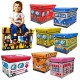 Pixnor Coche De Bomberos De Los Niños  Plegables  La Caja De Almacenaje Del Asiento Pop Up Toy Chest (color Al Azar) - Envío Gra