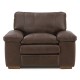 Sillón Polluck Tulsa Dark Brown Lea/mth - Envío Gratuito