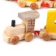Juguete Tren educativo estilo madera con números 0-9 - Envío Gratuito