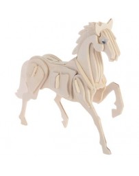 Puzzle Educativo estilo madera diseño Caballo DIY - Envío Gratuito