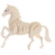 Puzzle Educativo estilo madera diseño Caballo DIY - Envío Gratuito
