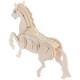 Puzzle Educativo estilo madera diseño Caballo DIY - Envío Gratuito