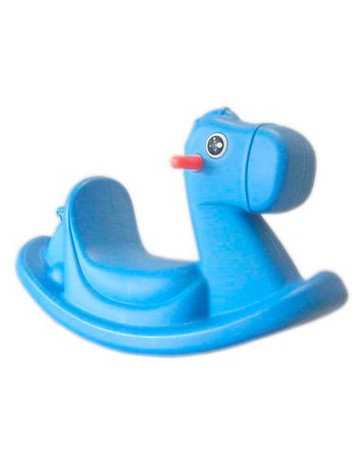 Mecedora Montable MyToy Pony-Azul - Envío Gratuito