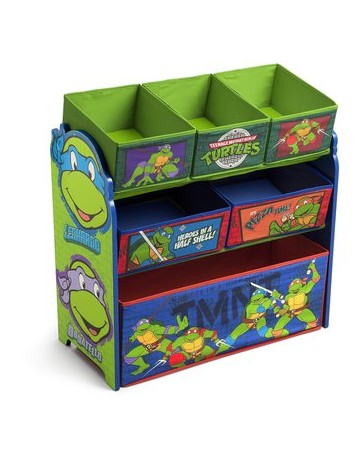 Organizador Juguete Mueble Infantil Tortugas Ninja - Envío Gratuito