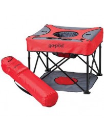Sillita Asiento Portatil Para Bebe KidCo GoPod Set Actividades - Rojo - Envío Gratuito