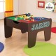 Mesa tablero de juego doble cara Espresso KidKraft - Envío Gratuito