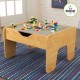 Mesa de juego placa LEGO y 200 bloques lego madera KidKraft - Envío Gratuito