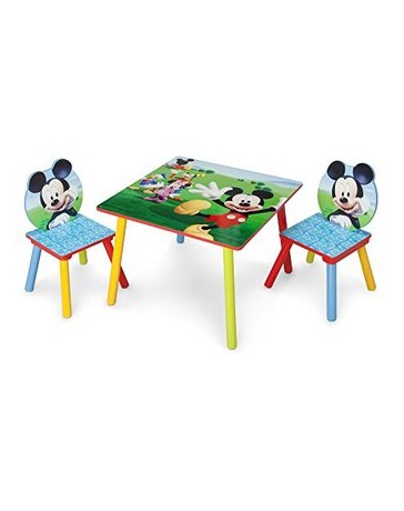 Conjunto delta niños mesa & silla mickey mouse - Envío Gratuito