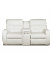 Love Seat con Consola Southgate Piel/pvc - Envío Gratuito