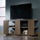 Cómoda Mueble De TV De Lujo CREA Muebles PLX-Roble - Envío Gratuito