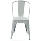 Silla Metal Vintage replica Tolix TY1234-Blanco - Envío Gratuito