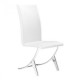 Silla marca Zuo modelo Delfin - blanco / 102102 - Envío Gratuito