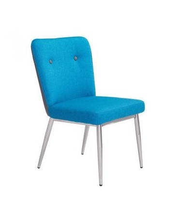 Silla marca Zuo modelo Hope - azul  100239 - Envío Gratuito