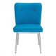 Silla marca Zuo modelo Hope - azul  100239 - Envío Gratuito