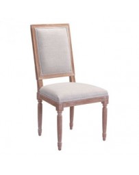 Silla marca Zuo modelo Cole Valley - beige  98074 - Envío Gratuito