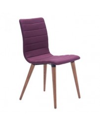 Silla marca Zuo modelo Jericho - purpura  100275 - Envío Gratuito