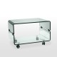 Mesa Lateral Elba Coffee Tbl Clear - Envío Gratuito