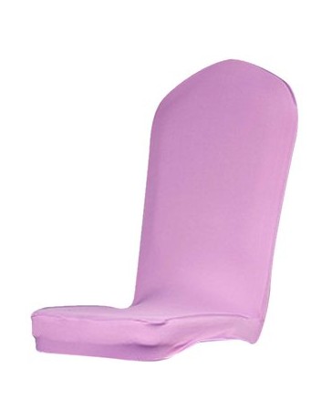 MagiDeal Color Sólido Elástico Semicírculo Violeta Cubierta De La Silla De Comedor Heces Funda - Envío Gratuito