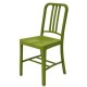 Silla De Comedor Réplica Navy Chair-Verde - Envío Gratuito