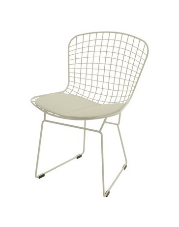 Silla De Comedor Alterhouse Réplica Bertoia Solid-Blanco - Envío Gratuito