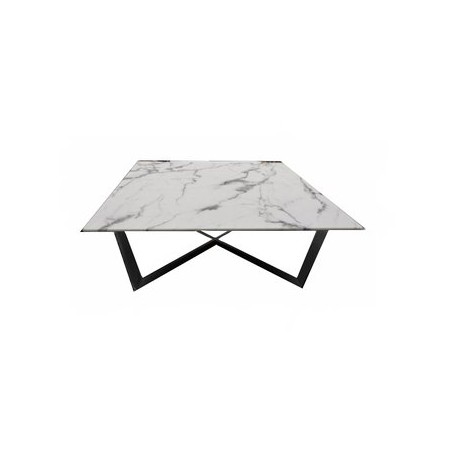 Mesa De Centro Cuadrada Marmol Mueble Decoracion BM Home - Envío Gratuito