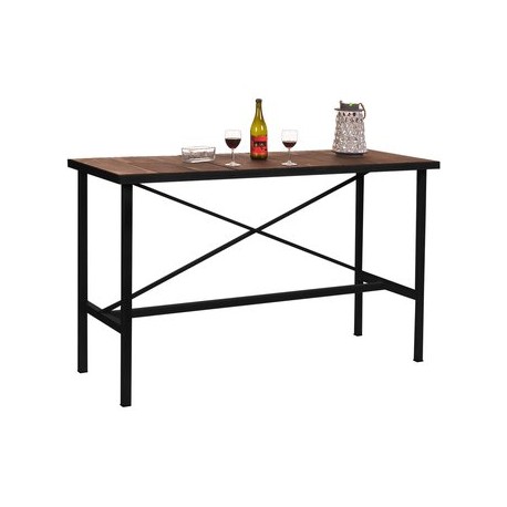 Mesa Bossa Barra Bar Vintage Madera Alta - Envío Gratuito